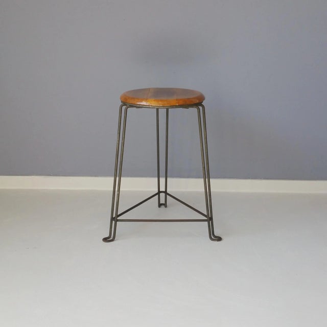 This industrial stool was designed in the 1950s by the Dutch designer Jan van der Togt (1905 - 1995) for his own firm...