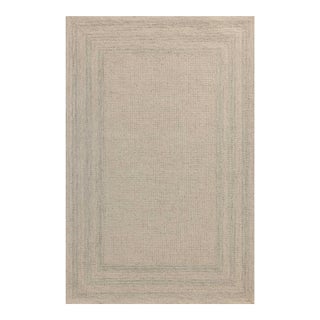 Amber Lewis x Loloi Windsor Ivory / Spa 5'-0" x 7'-6" Accent Rug For Sale