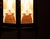 Amsterdam School Art Deco Hexagonal Hallway Lamp with Painted Glass, 1920 For Sale - Image 12 of 14