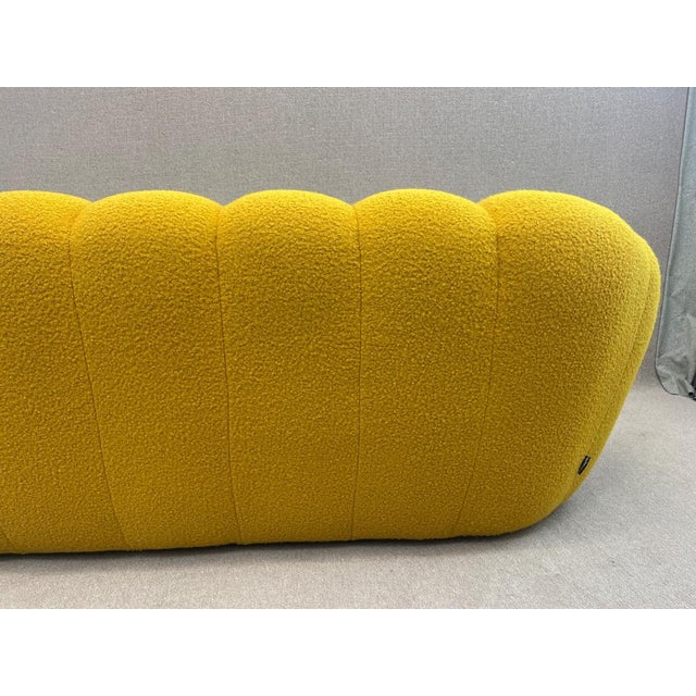 Yellow Three-Seater Bubble Sofa from Roche Bobois For Sale - Image 11 of 18