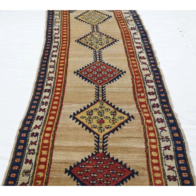 Antique Sarab Rug 3'1'' x 11'9'' For Sale - Image 10 of 11