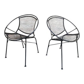 Tempestini Radar Hoop Chairs - Restored, 2 Pieces For Sale