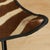 British Colonial Style Zebra Folding Stool or Seat For Sale - Image 9 of 15