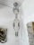 Mid-Century Modern Chain Chandelier Murano Glass Metal by Aldo Nason for Mazzega, Italy, 1970s For Sale - Image 3 of 13
