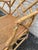 Vintage Rattan and Cane Dining Set With Four Chairs, 1970s For Sale - Image 9 of 12