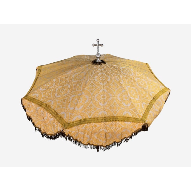 Religious Parasol with Cross, 19th Century For Sale - Image 12 of 18