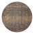 Jean Stoffer x Loloi Bradbury Ink / Multi 5'-0" x 5'-0" Round Accent Rug For Sale