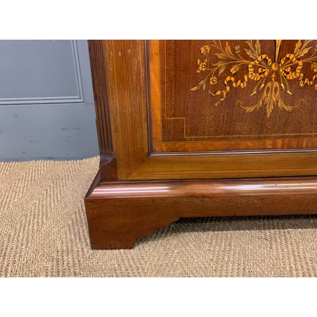 Inlaid Mahogay Bookcase from Edwards & Roberts, 1895 For Sale - Image 16 of 18
