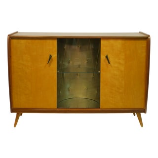 Mid-Century Sideboard with Bar, Germany, 1960s For Sale