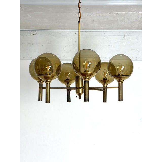 Large Ceiling Light by Svend Mejlstrøm, 1960s, Mejlstrøm Belysning, Norway A stunning and rare large ceiling light from...