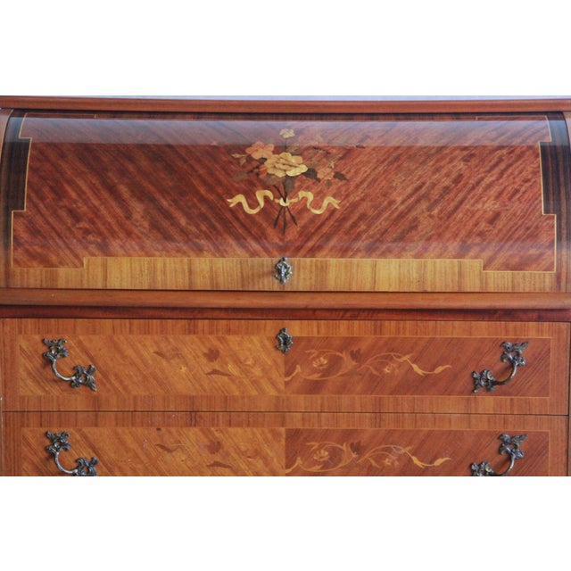 Danish Secretaire in Cherry by Edmund Jørgensen, 1950s For Sale - Image 9 of 18