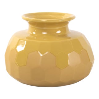 Golden Bee Ceramic Vase- Small For Sale