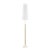 Mitzi Mariana Rattan 2-Light Floor Lamp, Textured White For Sale