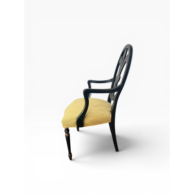 Hepplewhite Plume Armchair by Hickory Chair Company For Sale - Image 9 of 11