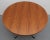 Walnut Coffee Table with Chrome Base, 1960s For Sale - Image 6 of 7