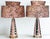 Mid 20th Century MCM Atomic Era Lamps With Shades, Restored - A Pair For Sale - Image 12 of 14