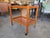 Mid-Century Modern Danish Teak Rolling Bar Cart / Tea Trolley For Sale - Image 9 of 16