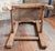 19th Century Chinese Distressed Elm Wood Side Table or Stool For Sale - Image 13 of 16