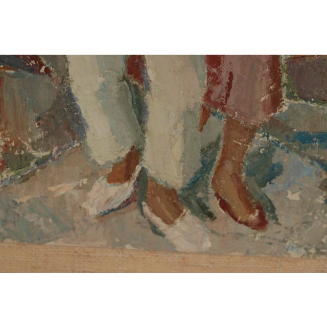 Pelle Johansson, View of Östersund Jämtland, 1950s, Oil on Panel, Framed For Sale - Image 7 of 11