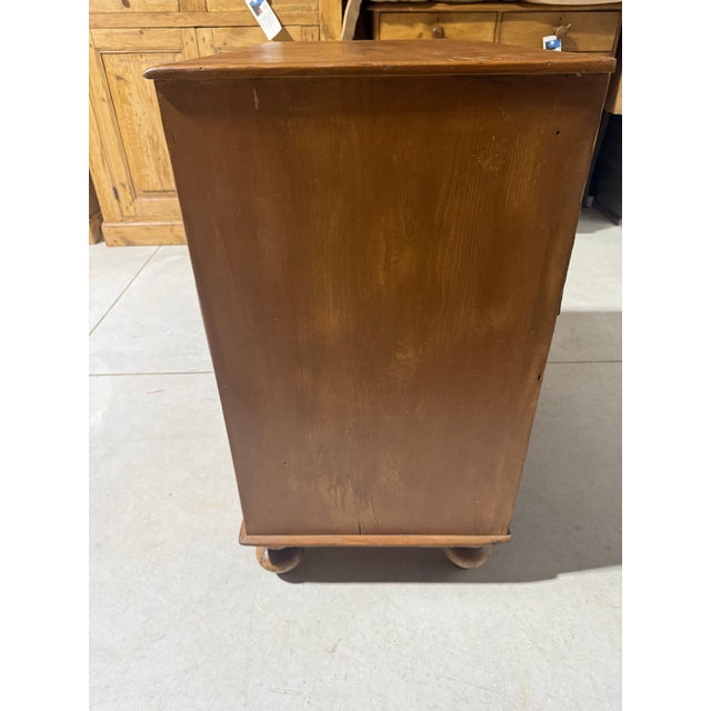 Antique Pine Two Over Two Drawers - Chest of Drawers From England For Sale - Image 15 of 18