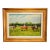 Captivating Colorful Antique French Horse Racing Oil Painting Equestrian Sporting Art For Sale