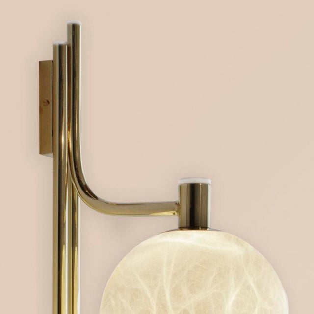 Gray Andros Wall Lamp by Creativemary For Sale - Image 8 of 18