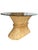 Vintage McGuire "Sheaf of Wheat" Oval Center Table, San Francisco, California, Circa 1970s/1980s For Sale - Image 9 of 12