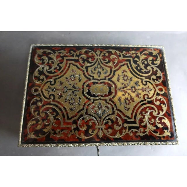 Boulle Box by Alphonse Giroux, Paris For Sale - Image 9 of 10