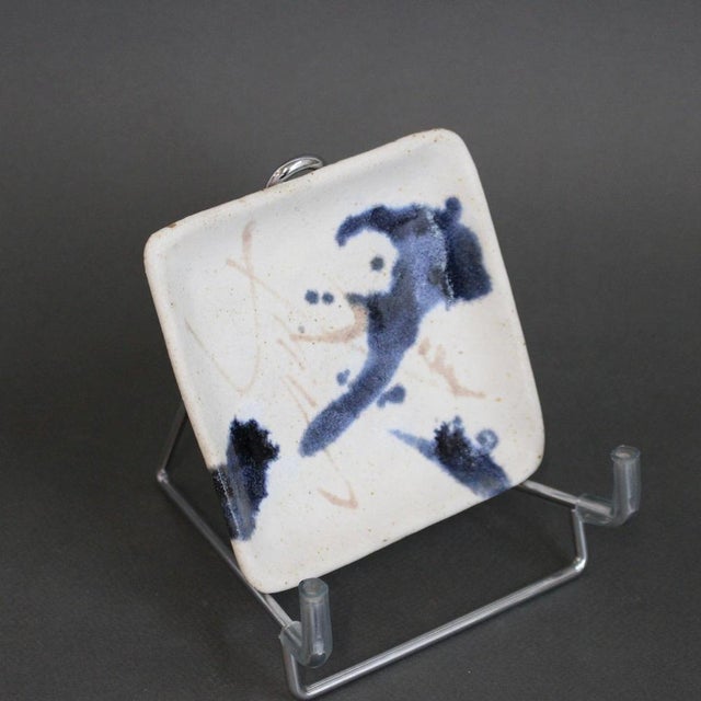 Italian ceramic decorative dish by bruno gambone (circa 1980s) - small. A unique ceramic which, at first glance, one may...