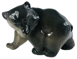 No. 2841 Grizzly Bear by Knud Kyhn for Royal Copenhagen, 1950s