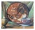 Three Cranes, Mid-Century Watercolor Still Life by Laurelda Cecille Schmidt For Sale - Image 4 of 5