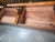 Brown 1990s Bernhardt Furniture "Bandini" Arts & Crafts Oak Storage Settle Bench For Sale - Image 8 of 11
