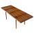 Mel Smilow Slatted Solid Walnut Mid-Century Modern Bench on Tapered Dowel Legs For Sale - Image 12 of 12