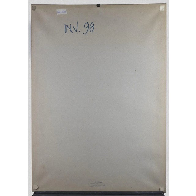 Modern Leo Guida, Border 3, Original Etching on Paper, 1972 For Sale - Image 3 of 4