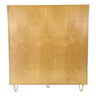 Vintage KB04 Wardrobe by Cees Braakman for Pastoe, 1950s For Sale