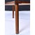 Wood Long and Narrow Modern Minimalist Rosewood Dining Table For Sale - Image 7 of 13