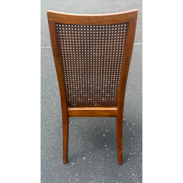 Mid Century Drexel Heritage Cane Back Dining Chairs - Set of 6 For Sale In New York - Image 6 of 12
