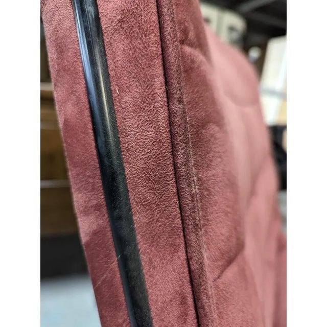 Velvet Desk Swivel Chair by Richard Sapper for Knoll For Sale - Image 5 of 7