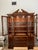 1970s Georgian-Style Breakfront China Cabinet For Sale - Image 4 of 7