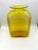 Mid-Century Modern 1964 Joel Myers for Blenko 6420 Vase in Jonquil Yellow For Sale - Image 3 of 11