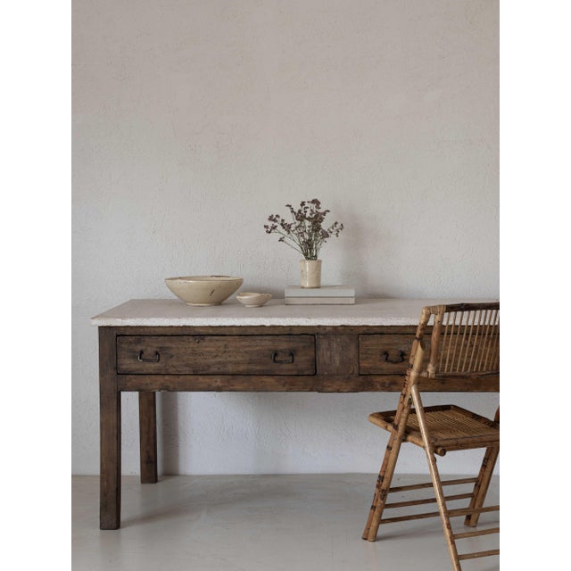 Kitchen Counter with Stone Top For Sale - Image 5 of 18