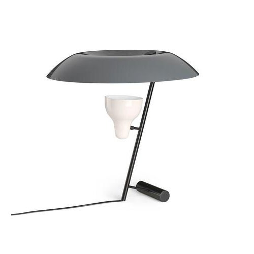 Dark Burnished Brass with Grey Difuser Model 548 Lamp by Gino Sarfatti for Astep For Sale - Image 10 of 13