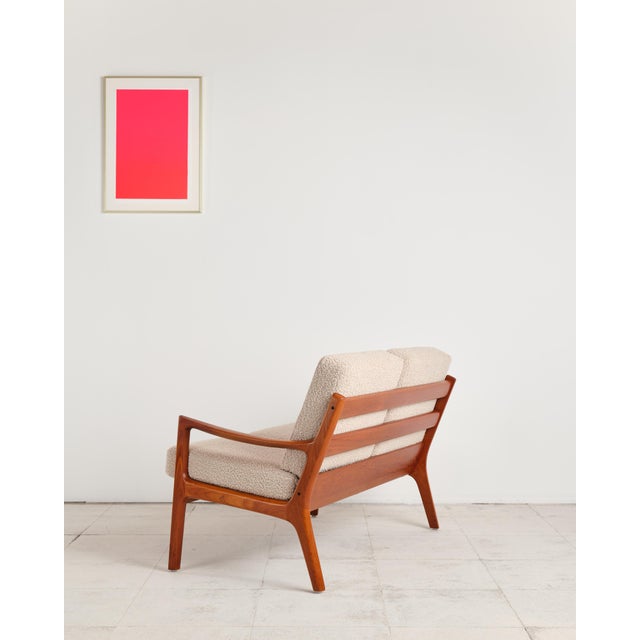 Mid-Century Modern Mid-Century Senator Series Two-Seat Sofa in Teak by Ole Wanscher for France & Søn, 1950s For Sale - Image 3 of 18