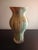 This is an Art Glass Drip Glazed 10" Decorative Vase. Procured at auction BOX F