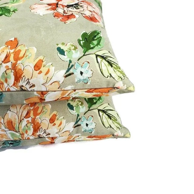 Belle Maison Ellison in Truffle Pillow Cover For Sale In Portland, OR - Image 6 of 8