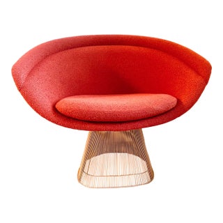 Warren Platner Lounge Chair for Knoll Mid Century Modern Space Age For Sale