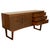 Brown Mid Century Modern Danish Style Compact Zebra Wood Teak Credenza Sideboard 1960 For Sale - Image 8 of 13