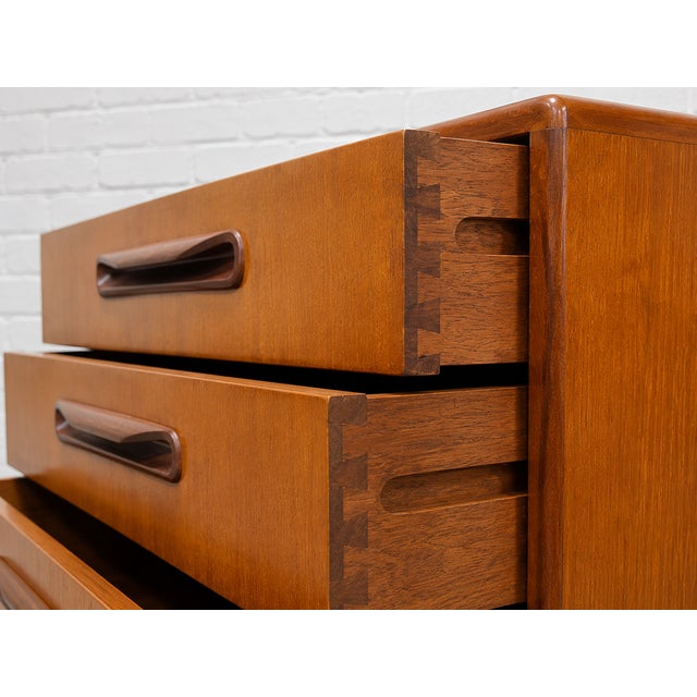 Pair of Teak Mid Century Modern Dresser by G-Plan, C. 1960's For Sale - Image 13 of 13