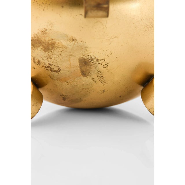 Swedish Vase by Ystad Metall from Ystad-Metall For Sale - Image 4 of 6