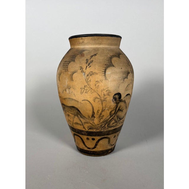 René Buthaud (1886-1986) Large ovoid vase - The Dancers For Sale - Image 6 of 10